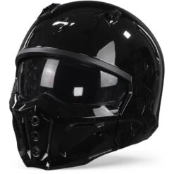 Scorpion Covert-X Solid Black Jet Helmet