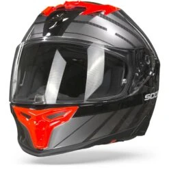 Scorpion EXO-520 Air Shade Black Red Full Face Helmet