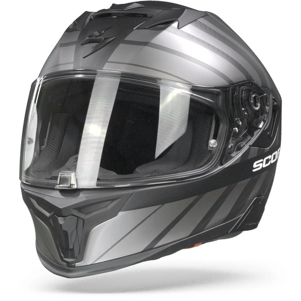 Scorpion EXO-520 Air Shade Matt Black Neon Yellow Full Face Helmet