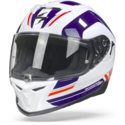Scorpion EXO-520 Air Lemans White Blue Red Full Face Helmet