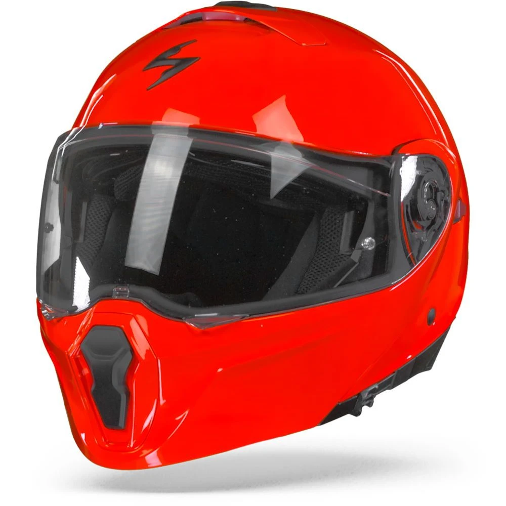 Scorpion EXO-930 Solid Neon Red Modular Helmet