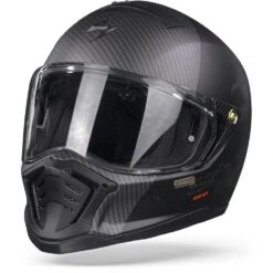 Scorpion EXO-HX1 Hostium Matt Black Silver Full Face Helmet