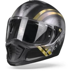 Scorpion EXO-HX1 Ohno Matt Black Gold Full Face Helmet
