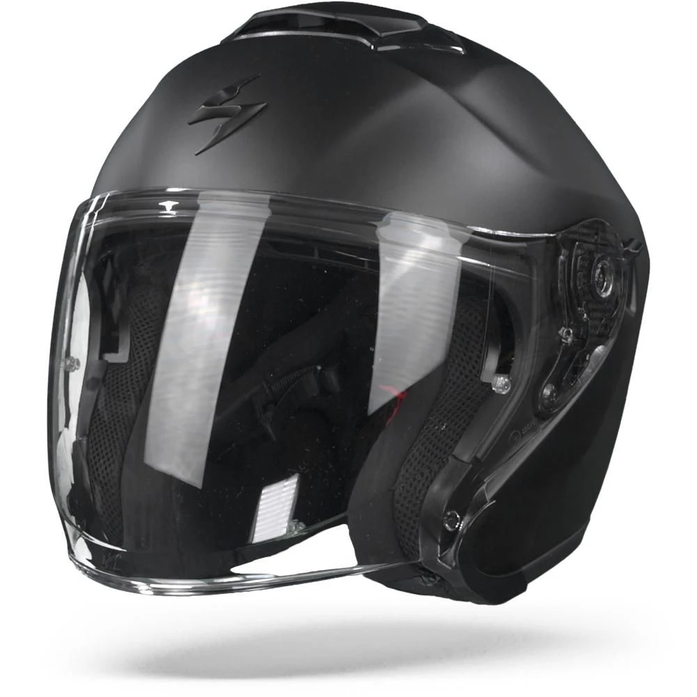 Scorpion EXO-S1 Solid Matt Black Jet Helmet - Image 2