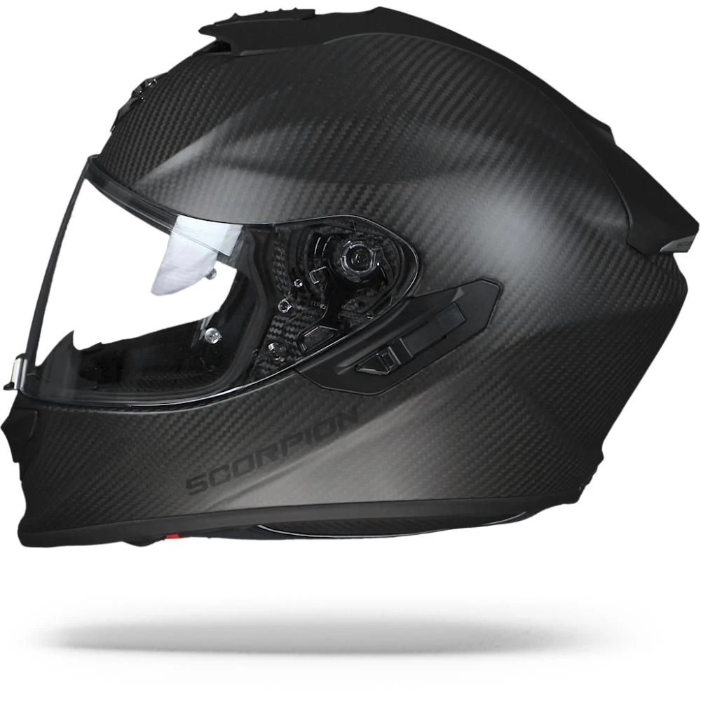 Scorpion EXO-1400 Air Carbon Solid Matt Black Full Face Helmet - Image 3