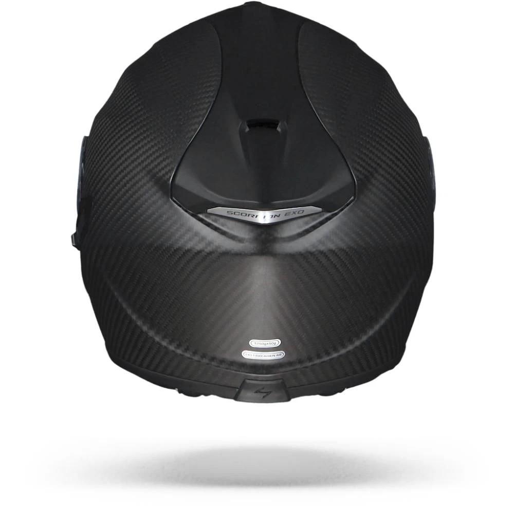 Scorpion EXO-1400 Air Carbon Solid Matt Black Full Face Helmet - Image 4