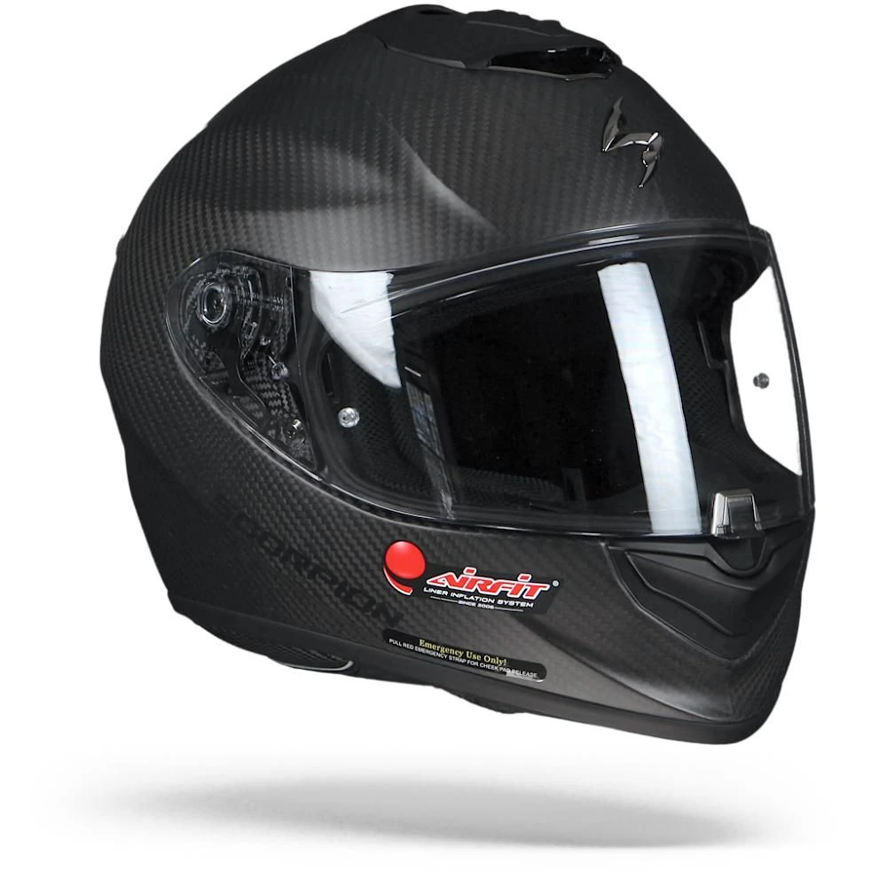 Scorpion EXO-1400 Air Carbon Solid Matt Black Full Face Helmet