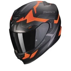 Scorpion Exo-520 Evo Air Elan Matt Black-Orange
